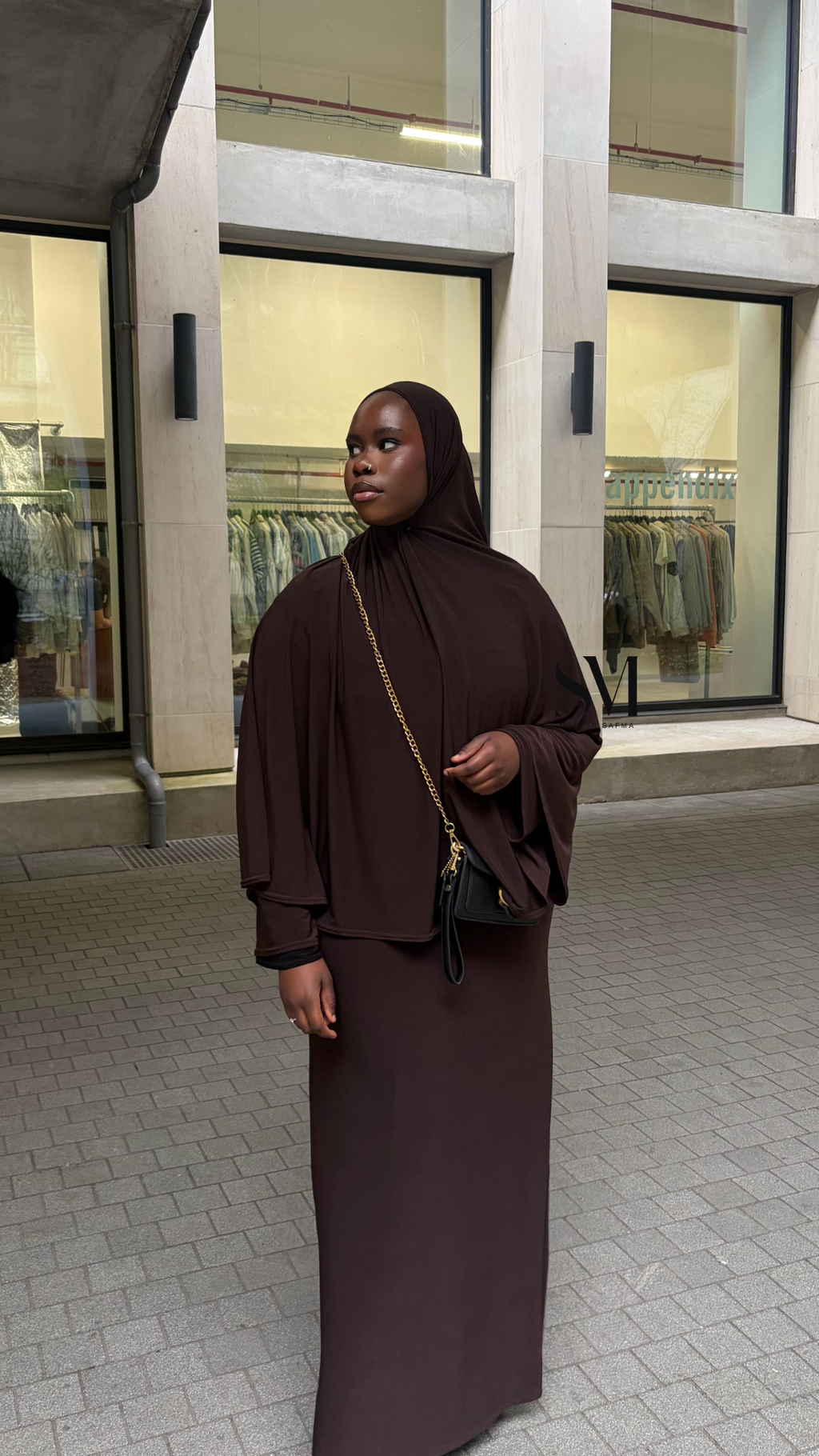 Ensemble Ina Marron Chocolat