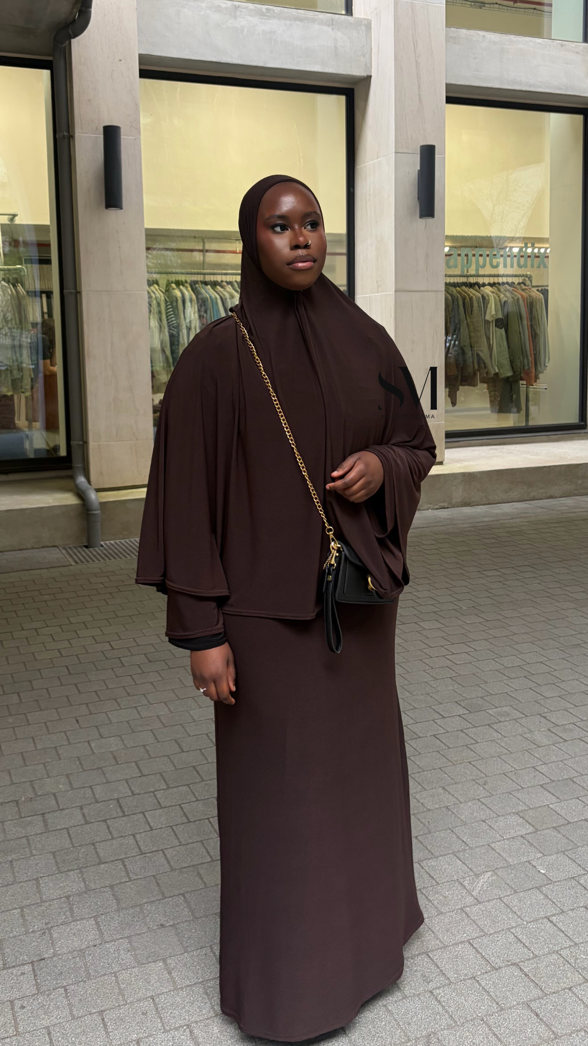 Ensemble Ina Marron Chocolat