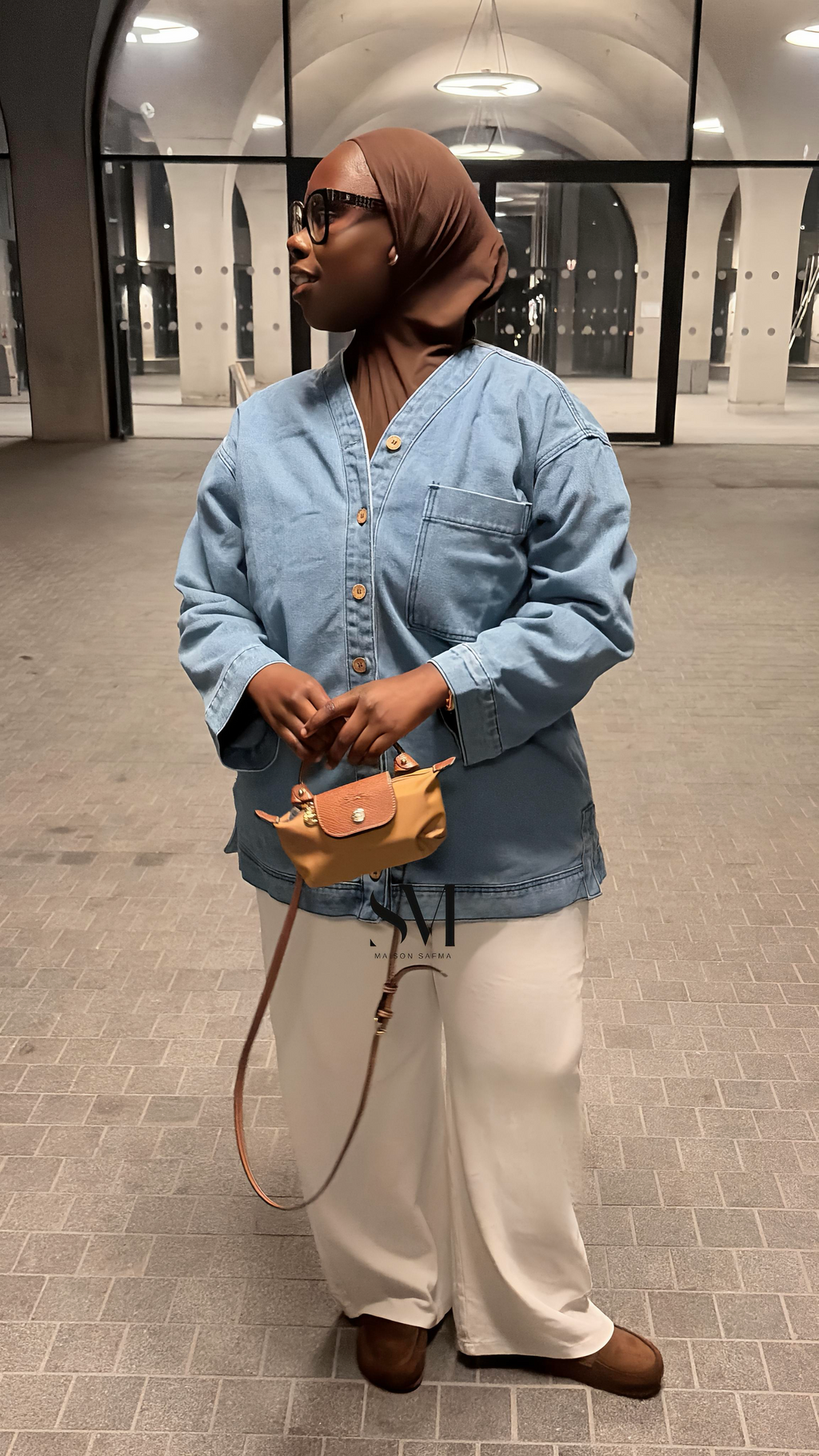 Surchemise en Jean Oversize