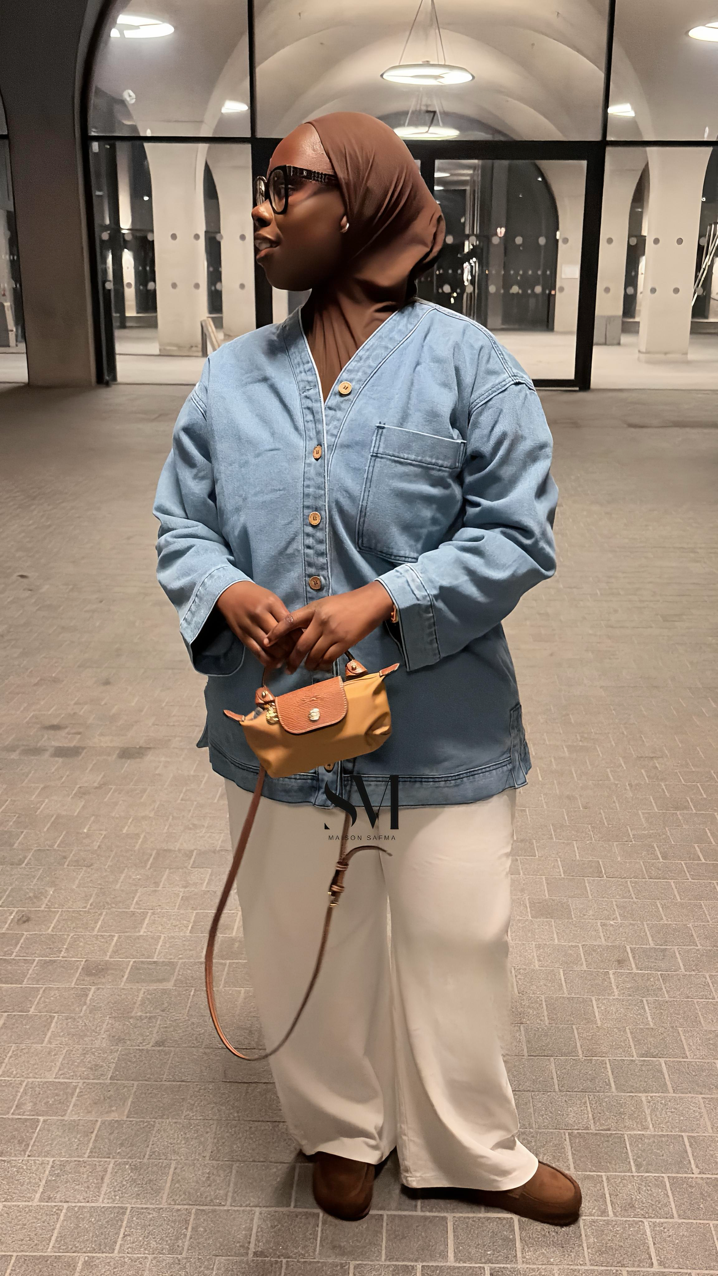 Surchemise en Jean Oversize