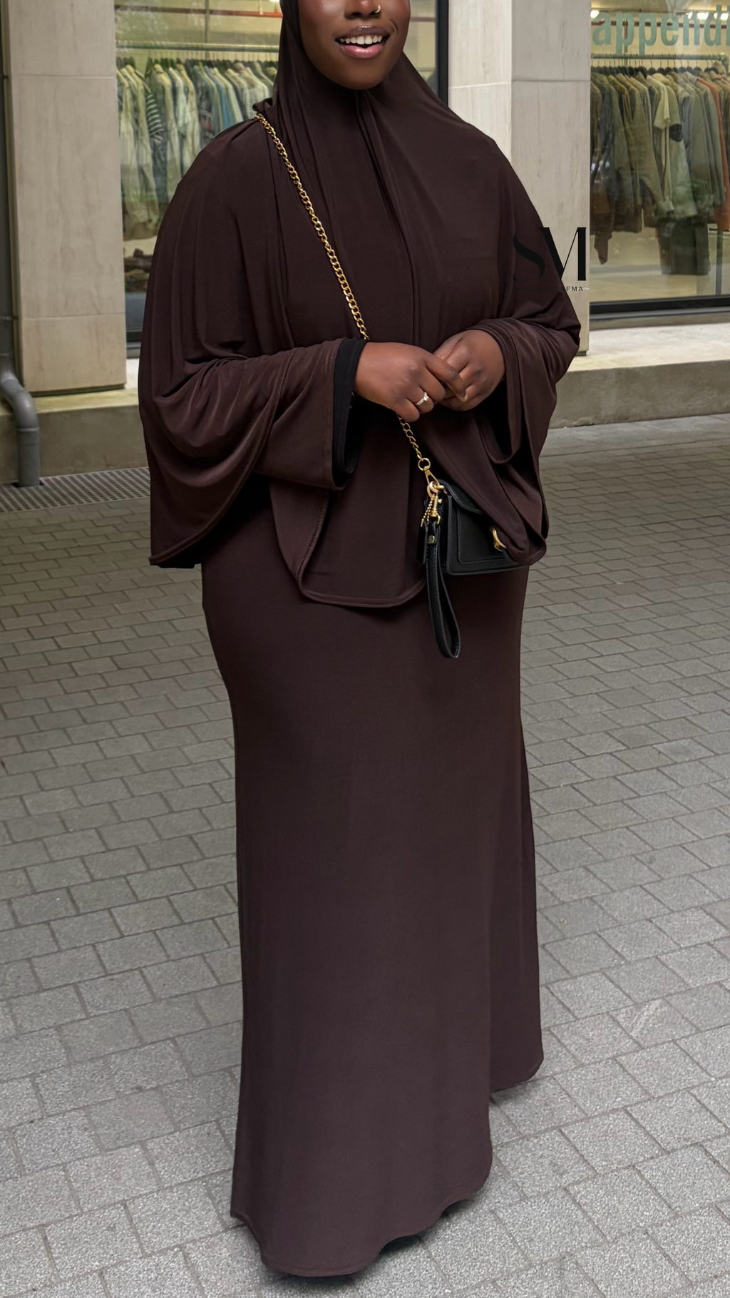 Ensemble Ina Marron Chocolat